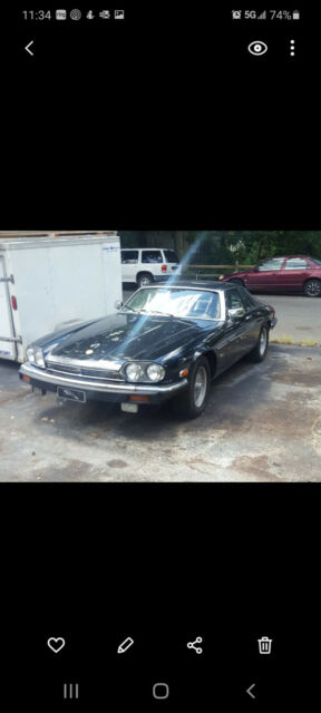 1991 jaguar xjs black good condition no reserve