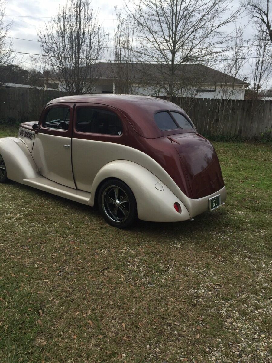 1937 ford tudor humpback sedan grey rwd automatic