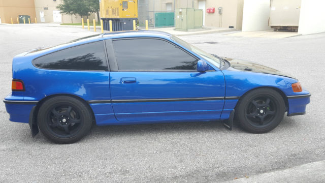 clean 1990 honda crx hf