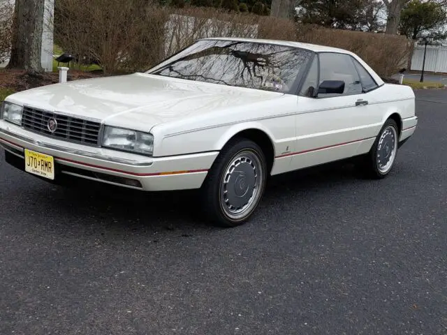 1990 cadillac allante convertible with 86k miles hard/soft top no reserve!!!