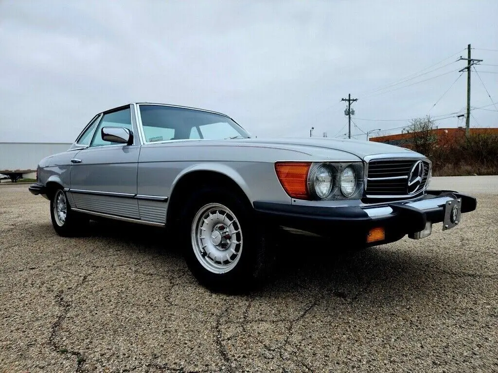 1980 mercedes-benz 380 sl coupe grey