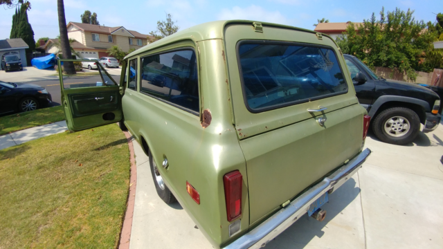 1972 suburban 3/4 ton newer 350 c.i. chevrolet crate engine & th400 transmission
