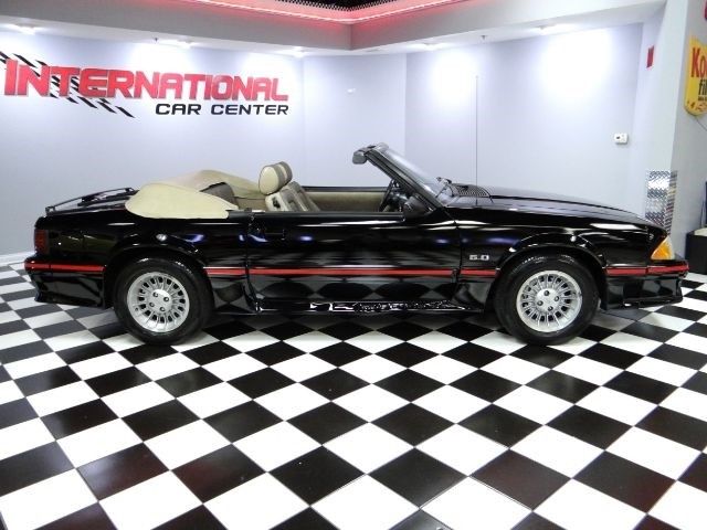1987 ford mustang gt convertible only 67k miles 5-speed 1 of only 305 100% stock