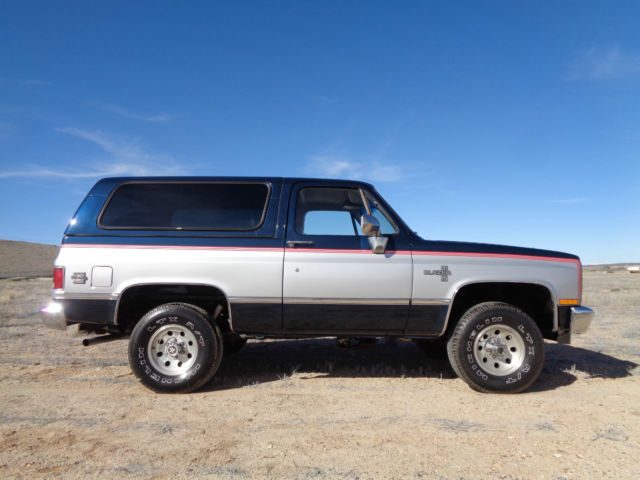 1987 chevrolet blazer silverado barn find survivor fuel injected 4wd