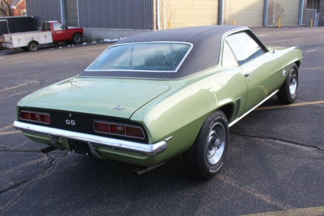 rotisserie sub frame off restored frost green big block 396/325hp th400 12 bolt