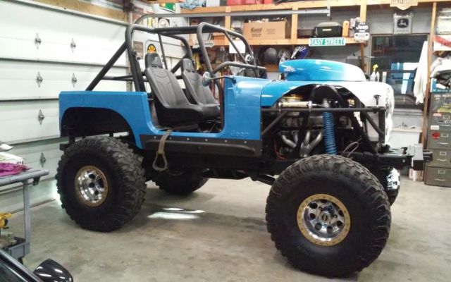pro built custom 84 jeep cj7, 454 big block chevy on dana 60s cj-7