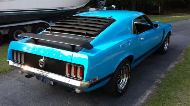 1970 boss mustang tribute