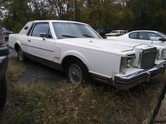1981 lincoln mark vi triple white coupe 5.0 classic and collectible no reserve