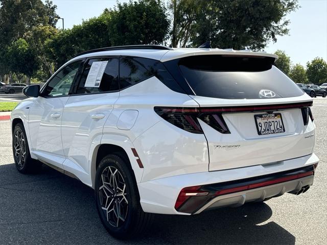 2024 hyundai tucson hybrid n line