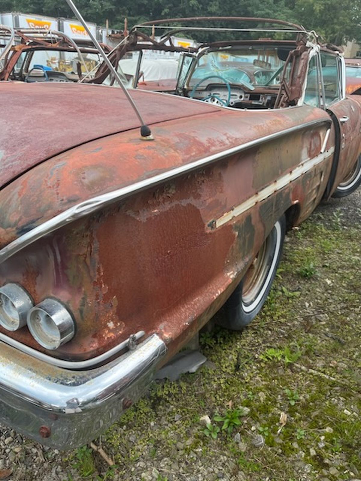 1958 chevrolet impala convertible project car