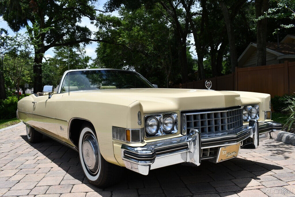 1973 cadillac eldorado convertible 500ci v8 automatic