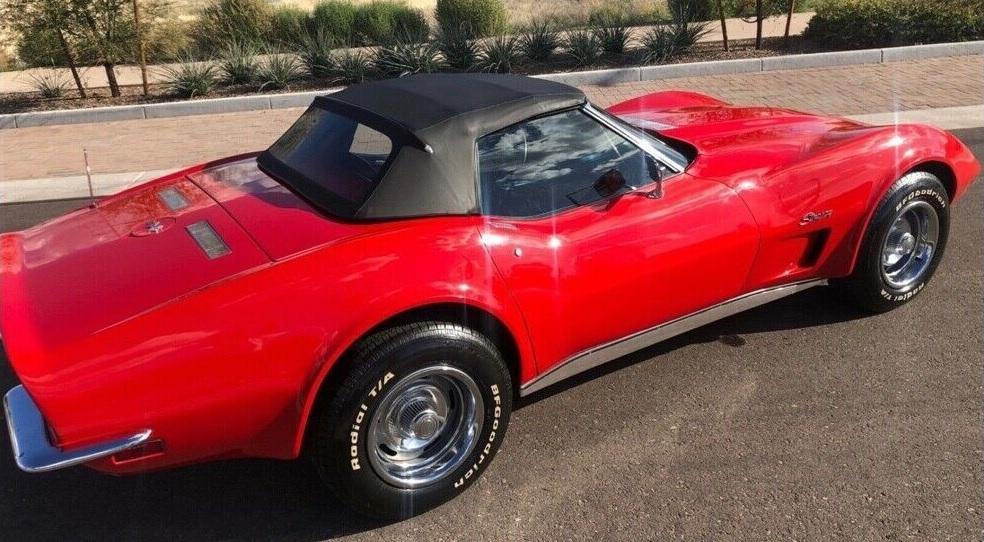 1973 chevrolet corvette 350 v8 convertible