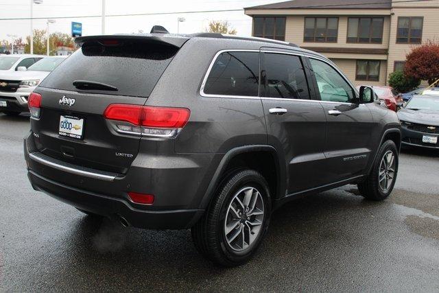 used 2019 jeep grand cherokee 4wd limited renton, wa 98057 for sale in renton, washington