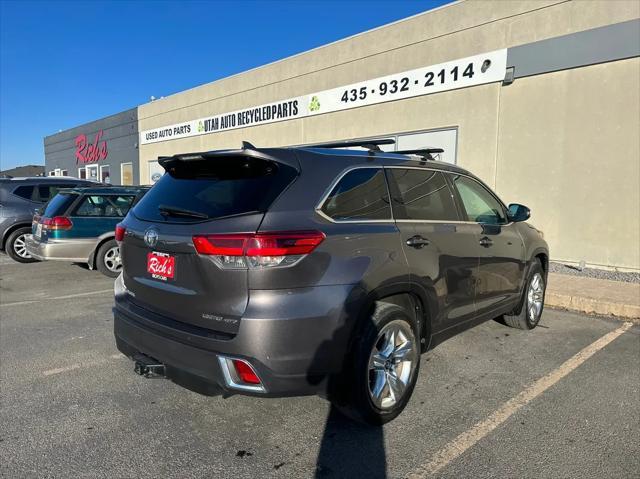 2019 toyota highlander limited platinum