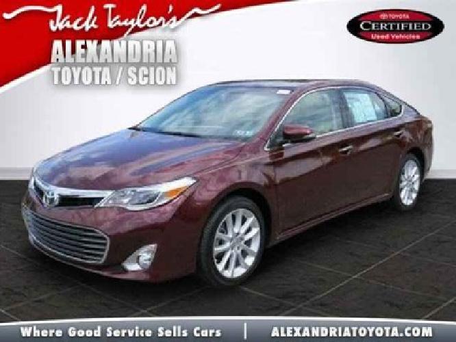 2013 toyota avalon xle touring in alexandria, va