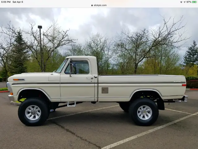 1971 ford f250 pick up 4 x 4 amazing condition