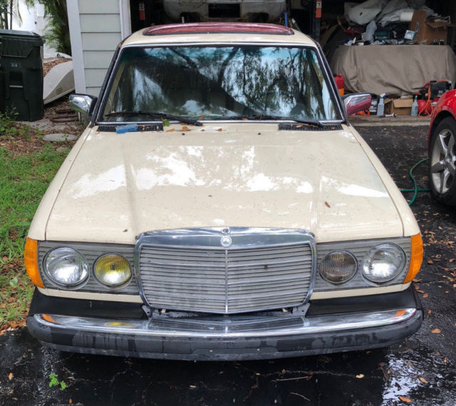 1983 mercedes benz 240d vegetable oil conversion 143k miles