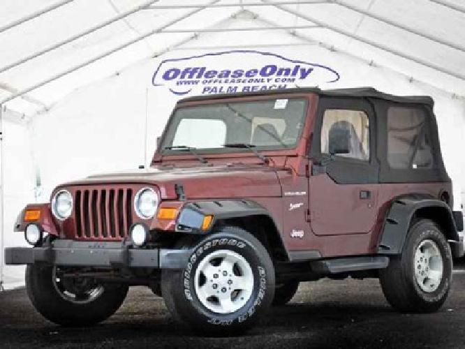 2002 jeep wrangler sport 4x4 in lake worth, fl