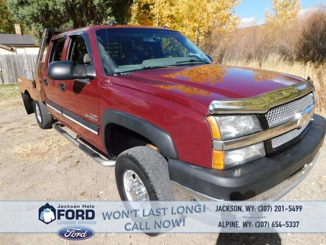 2004 chevrolet silverado 2500hd base 4dr crew cab 4wd sb for sale in hoback junction, wyoming