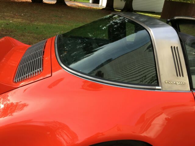 1971 porsche 911 t coupe orange 5-speed manual car vehicle automobile no reserve