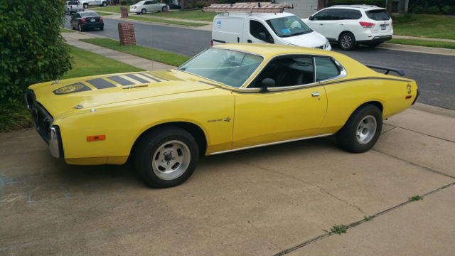 1973 dodge charger super bee clone supercharged