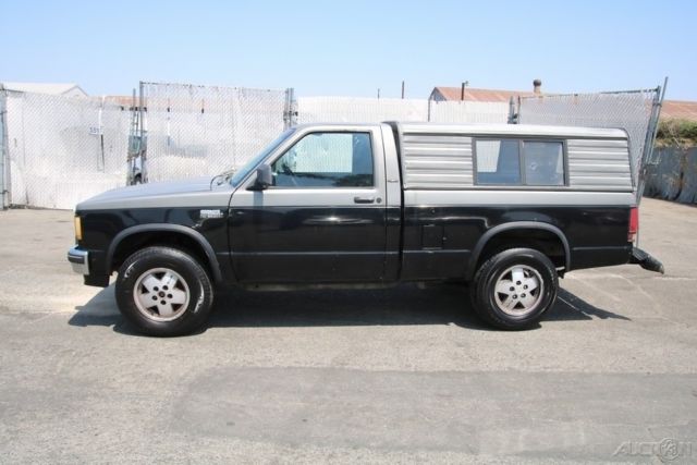 1987 chevrolet s-10 4wd automatic 6 cylinder no reserve