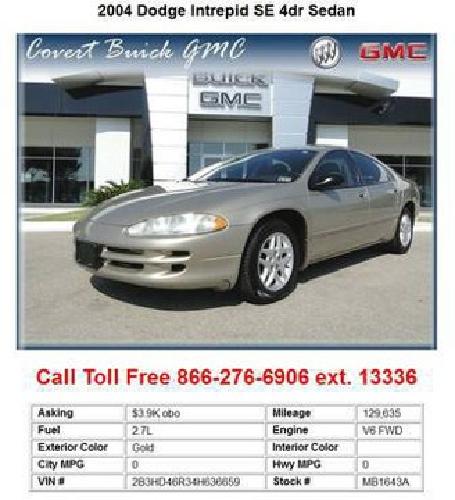 2004 dodge intrepid se 4dr sedan gold in austin, tx