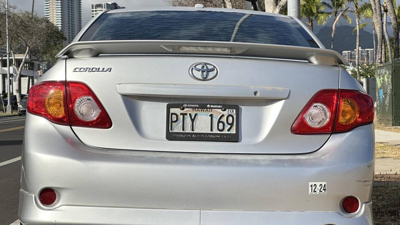 2009 toyota corolla base