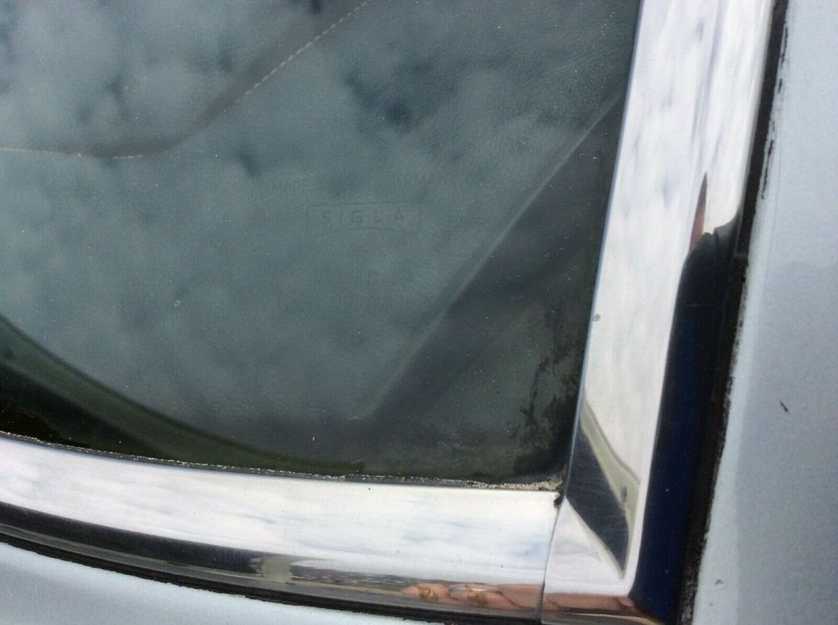 1972 fiat 130 coupe silver - blue velour interior rare 5 speed manual
