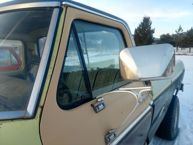 1976 ford f-150 ranger xlt a/c cab minimal rust f100 f250 runs & drives