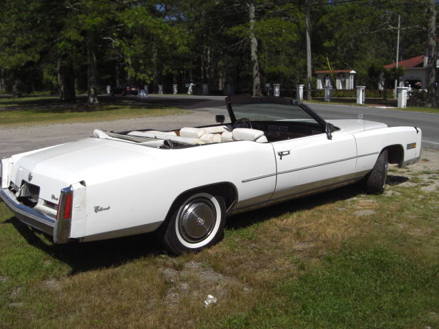 1975 cadillac eldorado convertible, barn find, low reserve