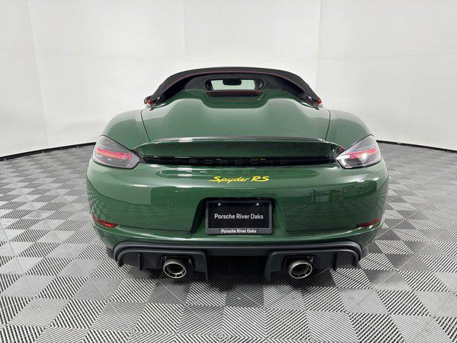 2024 porsche 718 spyder rs