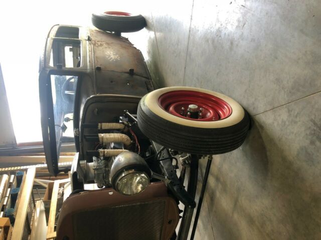 1930 ford model a sedan rat rod-chevy 350 with demon carb th400 trans
