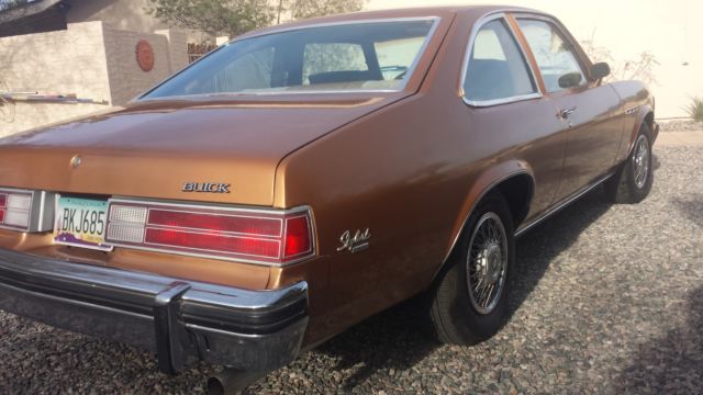 1978 buick skylark custom 2 door hatchback