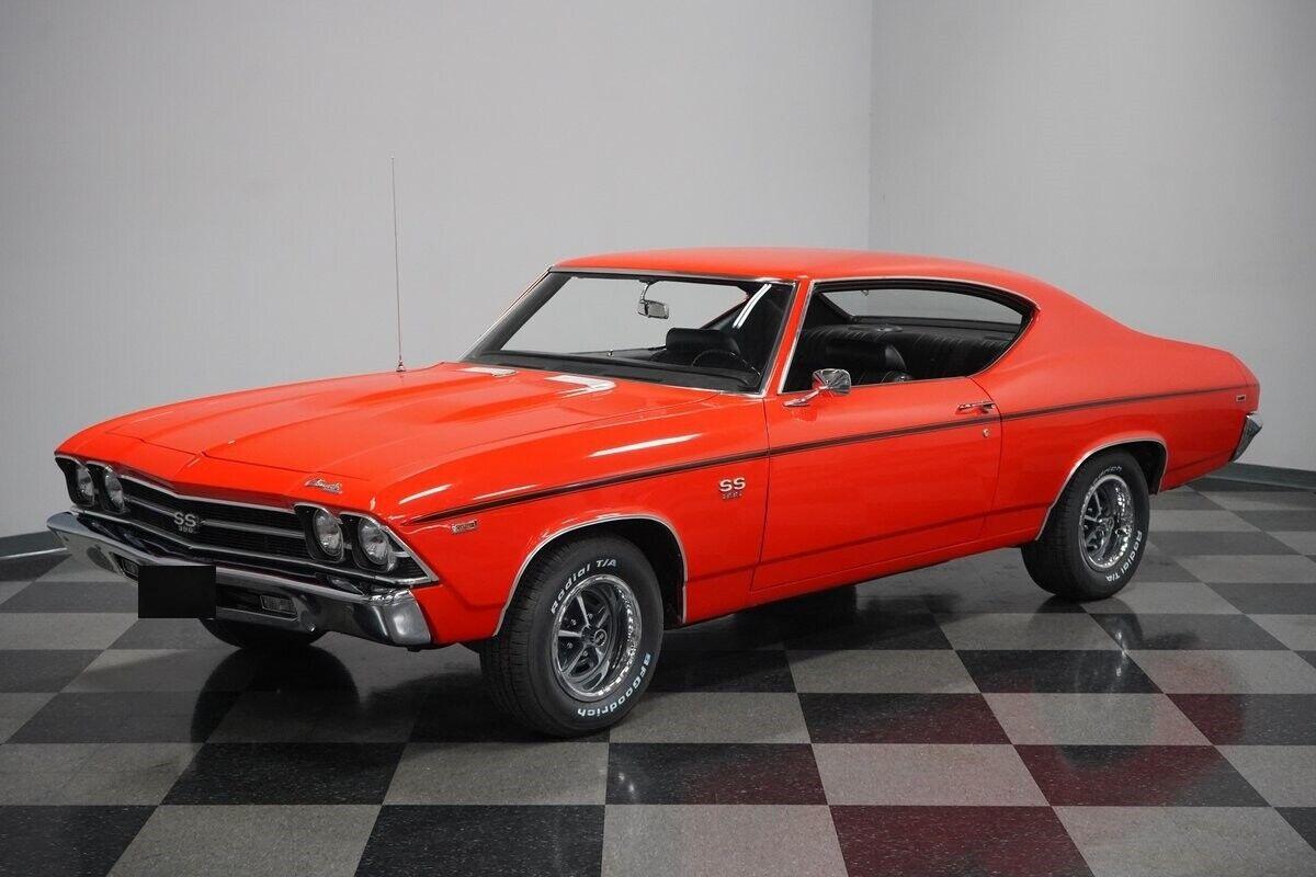 1969 chevrolet chevelle ss 396 rumbling v8 big block power