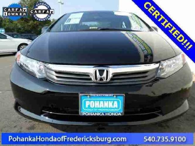 2012 honda civic sdn lx in fredericksburg, va