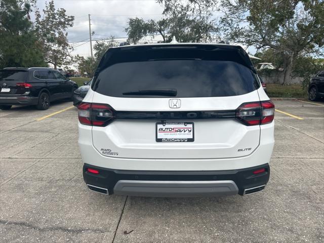 2023 honda pilot awd elite