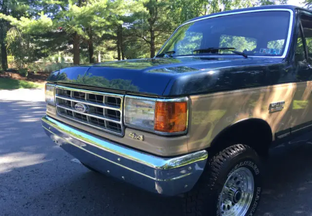 1987 ford bronco xlt - 5.0 efi - manual - 56k original miles