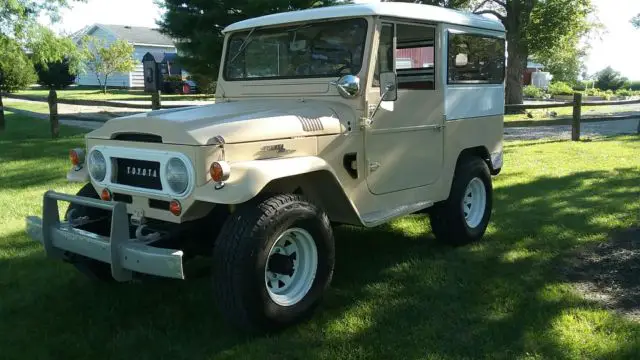 1965 toyota fj40 land cruiser, one owner for 51 years, near original condition