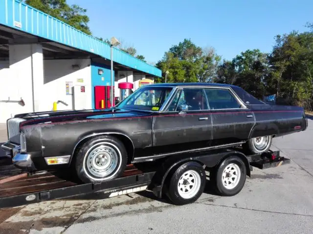 1977 chrysler new yorker brougham hardtop 4-door 400 big block florida car
