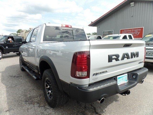 used 2016 ram 1500 4x4 crew cab rebel mount pleasant, mi 48858 for sale in mount pleasant, michigan