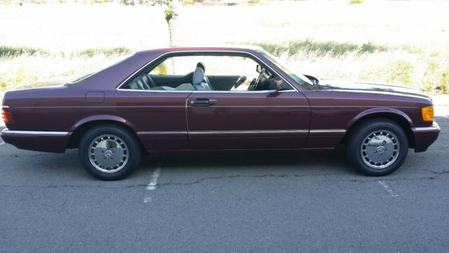 1990 mercedes 560 sec
