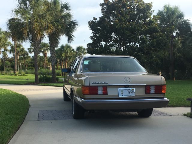 1987 mercedes benz 560 sel orginial paint garaged florida car 74k