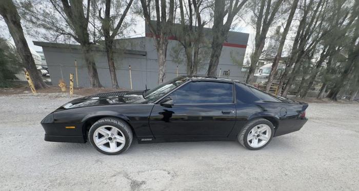 1987 chevrolet camaro iroc-z with a five-speed in miami, florida