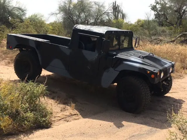 1986 hummer h1 hmmwv, humvee 6.5l diesel 3,800 original miles