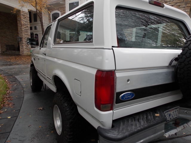 1993 ford bronco xlt no reserve