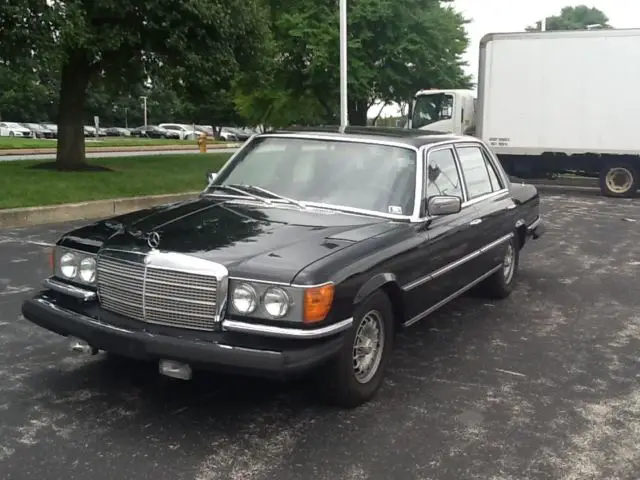 `1979 black mercedes benz 450sel 6.9*104325 miles*