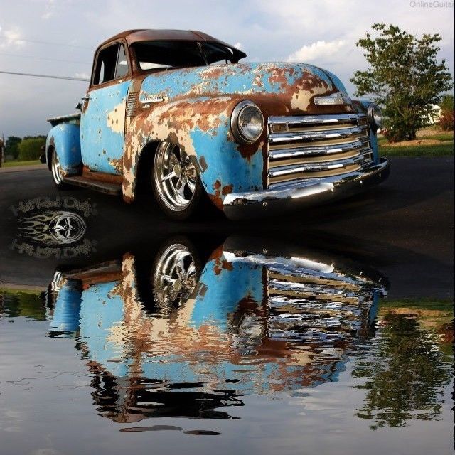 1951 chevy 3100 hot street rod rat pickup truck patina shop c10 pro tour cold ac