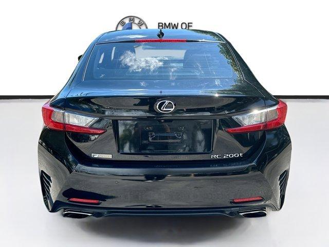 2017 lexus rc 200t base
