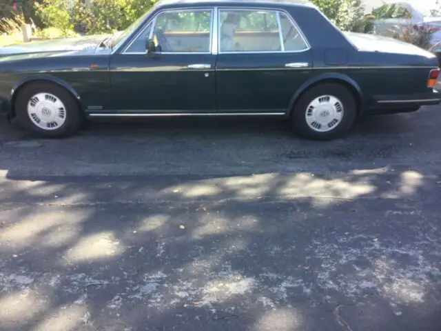 1993 bentley brooklands green v8